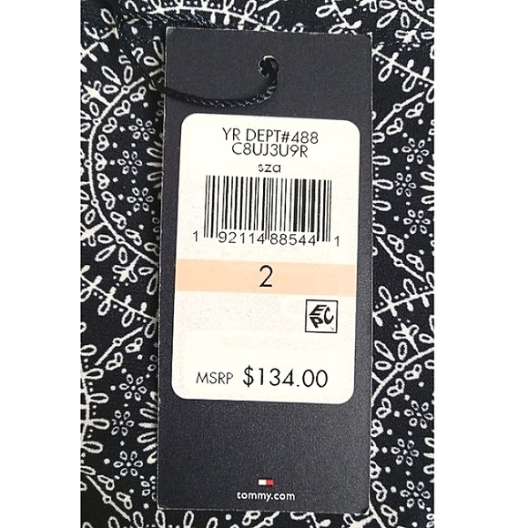 NWT Tommy Hilfiger Dress Size 2 - Picture 7 of 10